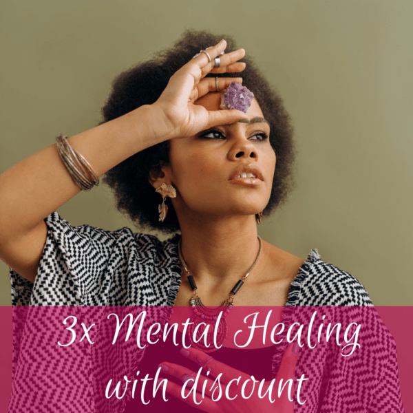 3x Mental Healing Maintenance with discount